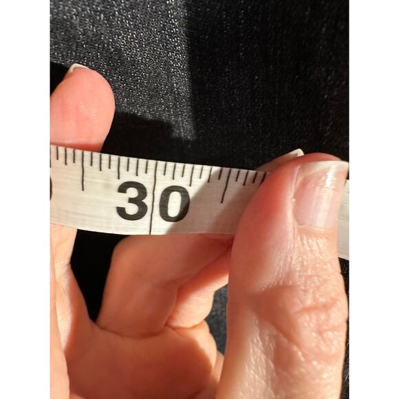 Cabi Jeans Womens 4 Black High Straight Leg Mid Rise Smoulder Stretch Denim - Picture 7 of 8